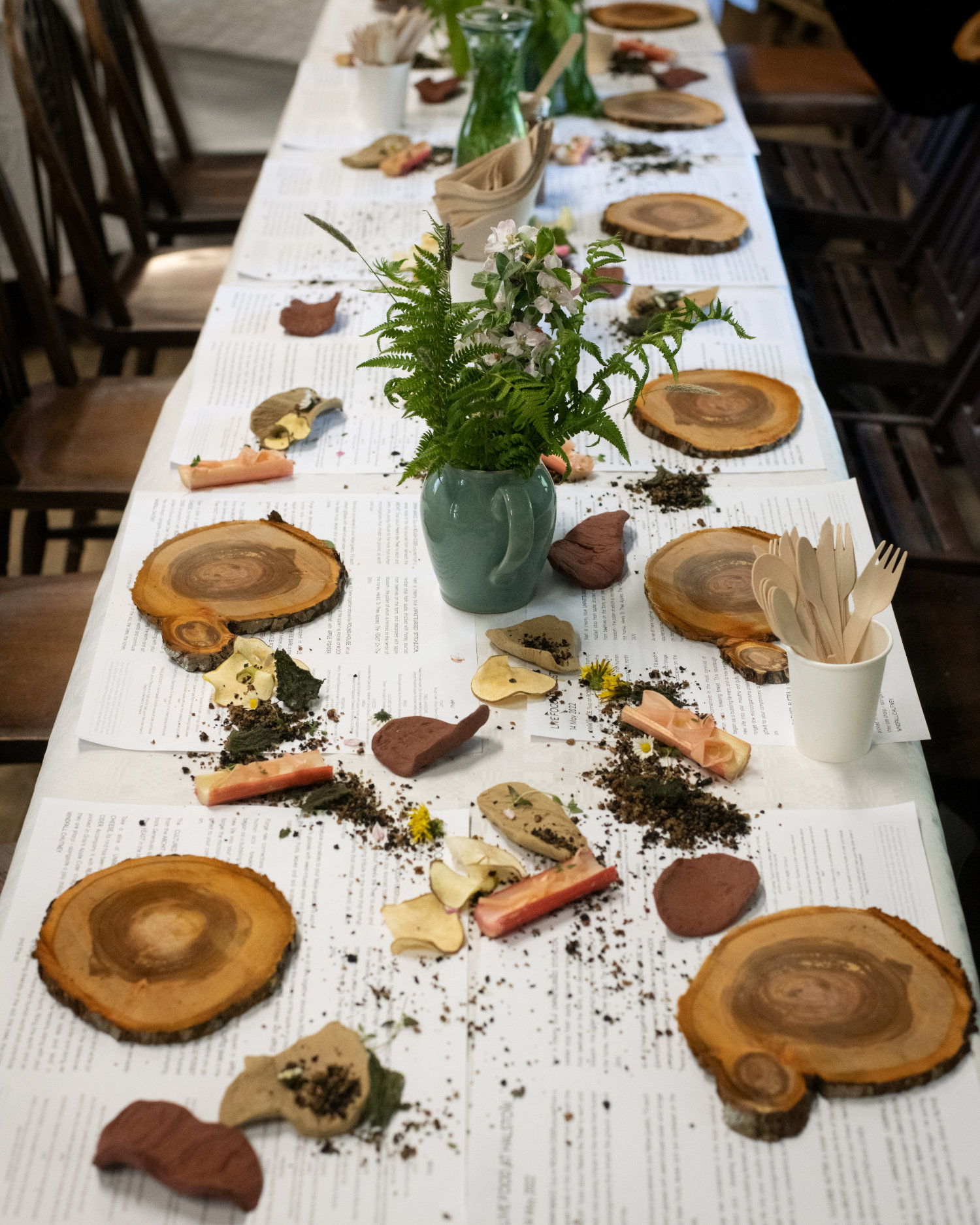 Bill drinking from the bowl
