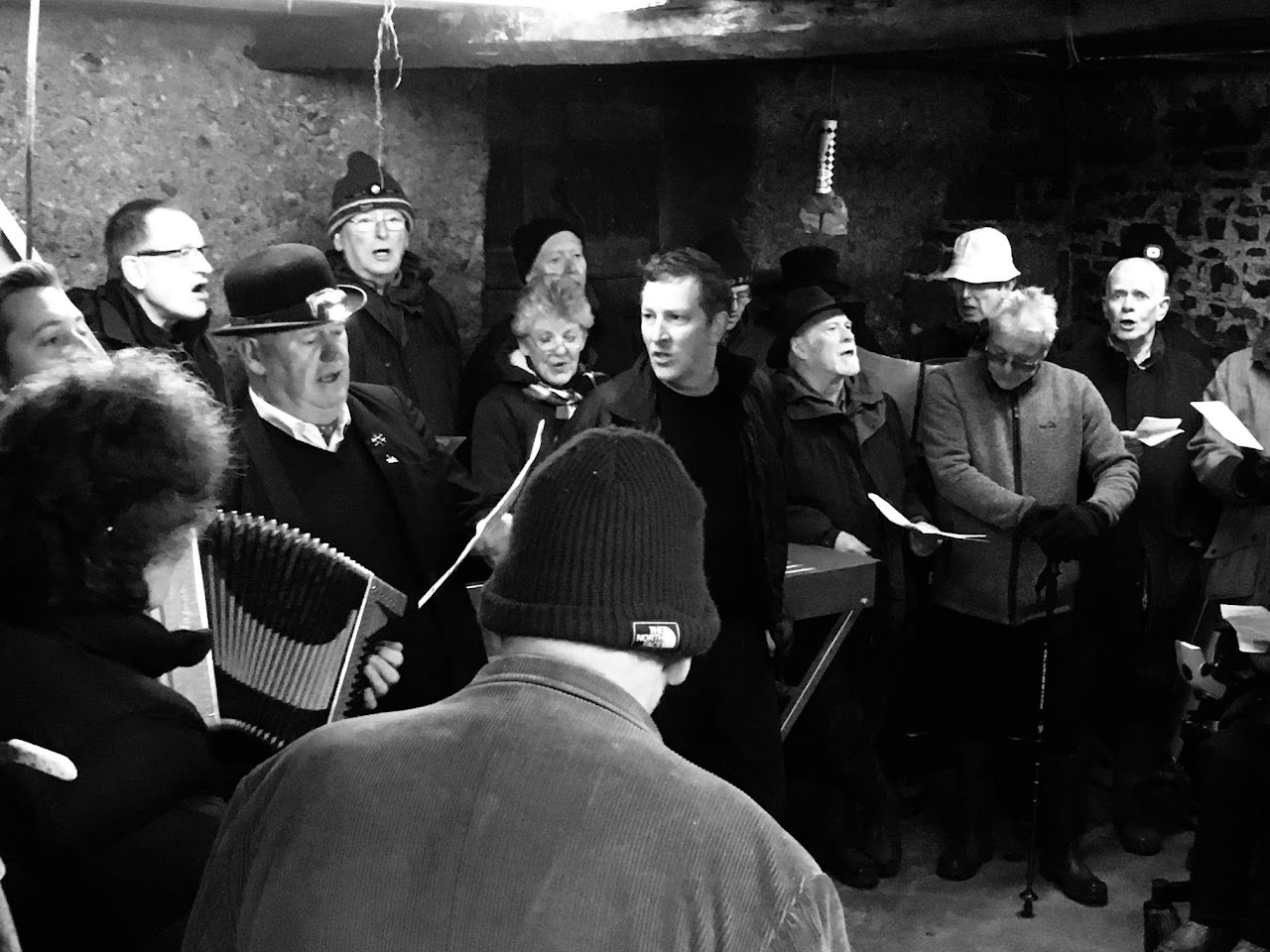 Singing in the poundhouse